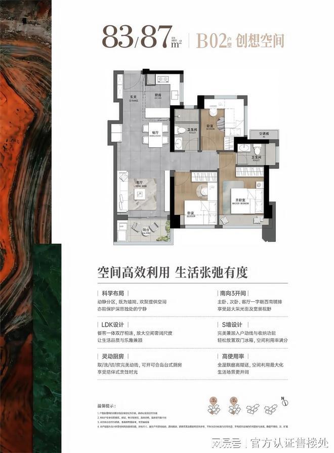 攻略：83-113㎡全能户型解析指南｜龙岗星河盛境瑞府户型优选(图10)