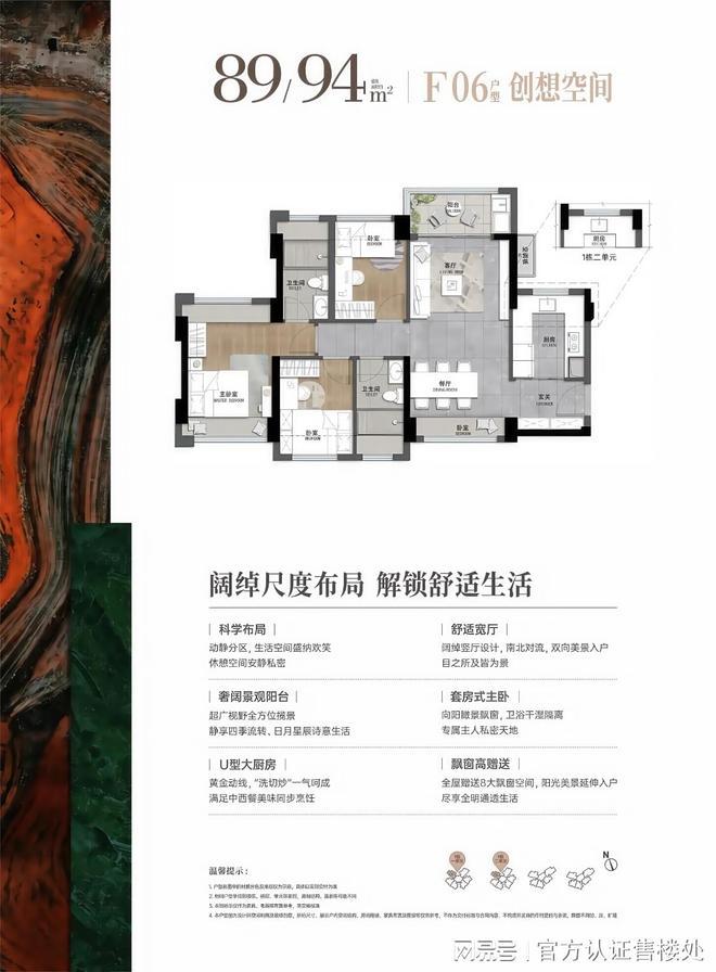 攻略：83-113㎡全能户型解析指南｜龙岗星河盛境瑞府户型优选(图7)