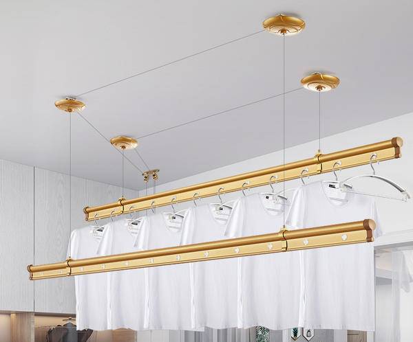 间卡贝手摇晾衣架测评【爆款测评】升降之(图9)